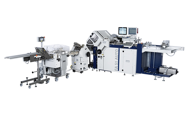 GUK Falzmaschine FA51 AUTO MVxK mit FL3 Anleger