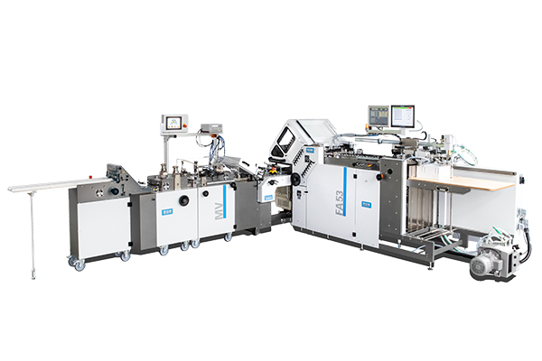 GUK Outsertfalzanlage FA53 mit MV11 System Einfachmesser