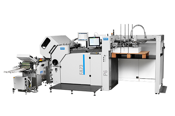 GUK Falzmaschine FA 73 mit Palettenanleger P6
