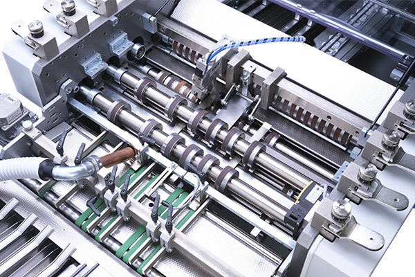 GUK Schneidemaschine SM54 Detailaufnahme