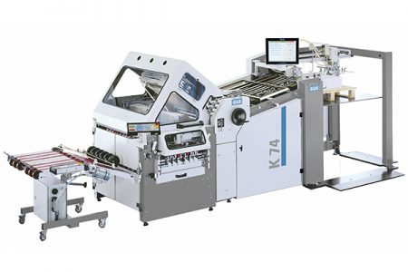 GUK Kombifalzmaschine K74 mit P6 Anleger