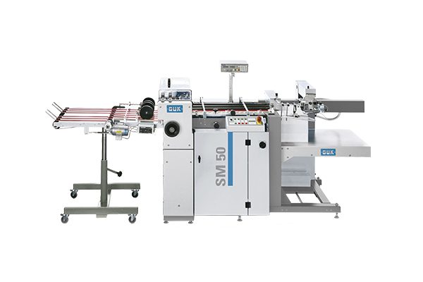 GUK Schneidemaschine SM50 mit FL2-Anleger